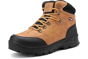 AX BOXING Chaussures Homme Hiver Chaussure Randonnée Fourrure Chaud Bottine Antidérapantes Bottes de Neige Outdoor Marche Trekking Taille 41-46 EU