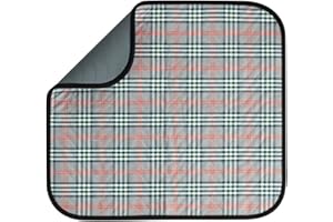 ‎PFLEGE POINT PFLEGE POINT® Inkontinenz Stuhlauflage mit Anti-Rutsch-Beschichtung 45 x 45 cm (grau-rot)