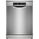 Bosch, Dishwasher free installation, 60 cm, Anti-Fingerprint Steel, SMS46KI01E
