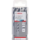 Bosch Professional 10 adet HSS spiral matkap ucu PointTeQ (metal i&ccedil;in, 5,2 x 52 x 86 mm, matkap aksesuarı)
