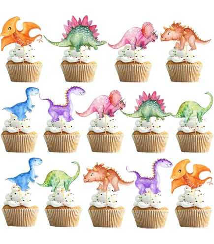 Pailles Réutilisables LYLIDIA - 16 Pièces Spirales Dinosaure Et Flamant - Plastique PET Coloré - Pour Fêtes Et Cocktails