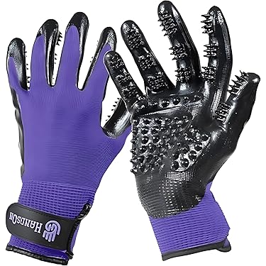 YSYONBOE Lot De 3 Gant Poil Chat Chien Brosse Poils Animaux