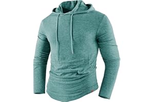 ZITY Kapuzenpullover Herren Pullover Muskel Langarmshirt Fitness Activewear Tops Atmungsaktiv Sweatshirt mit Kapuze Hoodie Muskelshirts Fitness Gym Running Training M-3XL