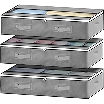 FUSACONY Scatole Per Armadio, 2 Pezzi Organizzatore Armadio Con - Foto 10