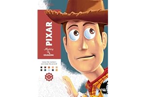 Mystery Colouring - Pixar: Reveal iconic Disney characters with colour by number