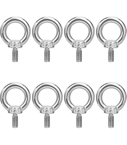 Viti Di Espansione Con Occhiello In Acciaio Inox 304 - Confezione Da 5 Pezzi Per Fissaggi In Muratura - Foto 11