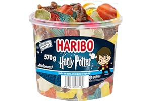 Haribo Harry Potter, Caramelle Gommose Edizione Limitata, Gusto Frutta, Ideale Come Regalo - 570gr
