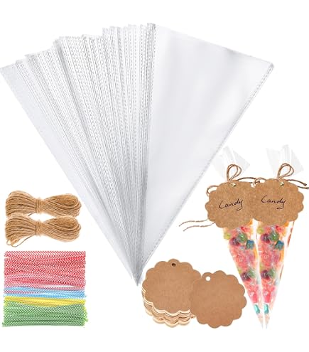 Set 20 Scatoline In PVC Trasparente Per Bomboniere, 6x6x3 Cm, Portaconfetti Segnaposto, Per Matrimonio E Battesimo - 3