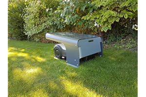 Ratioparts Robot Protect Garage C, antracite – grigio, robot tosaerba, base in acciaio inox