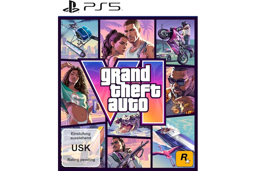 Grand Theft Auto VI - PlayStation 5 (Code in der Box) – Produktbeispiel aus Games