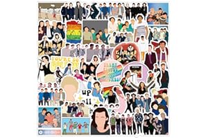 LYUNMU One Direction Aufkleber Sänger Sticker Set 50 Stücke One Direction Deko für Auto Laptop Skateboard Fahrrad Moped Motorrad Fahrrad Computer,Geeignet für Erwachsene Kinder