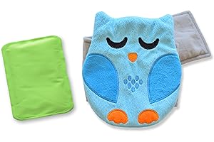 BEBON Baby Colic, Gas and Upset Stomach Relief – Belly Hugger – A Soothing Warmth Combined with Gentle Compression (Blue)