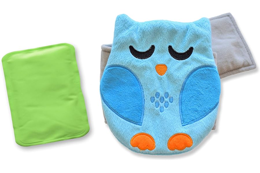 Baby Colic, Gas and Upset Stomach Relief – Belly Hugger – A Soothing Warmth Combined with Gentle Compression (Blue)