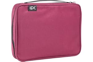 Divinity Boutique Bible Cover Basic Burgundy, ML (21490)