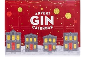 Gin Advent Calendar, Christmas Countdown, Premium Gin Selection, Beefeater Gin, Edinburgh Gin, Warnerrs Gin, JJ. Whitley Gin and Many More Premium Brands, By Blue Tree