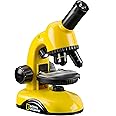 National Geographic Microscope 40x-800x with Smartphone Camera Holder and Accessories, for Easy Start into the Microcosmos