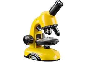 National Geographic Microscopio 40x-800x con supporto per fotocamera per smartphone e accessori per facilitare l'avvio del microscopio