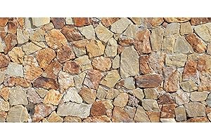 MIRRORANG 120x61cm Fondo de Acuario rocoso, Piedra, Tanque de Peces, póster, telón de Fondo, Fondo de terrario de Roca, Fondo de Vinilo