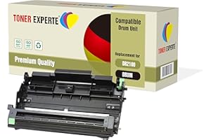 TONER EXPERTE® Compatible with DR2100 (12,000 Pages) Drum Unit for Brother DCP-7030 DCP-7040 DCP-7045N HL-2140 HL-2150 HL-2150N HL-2170 HL-2170W MFC-7320 MFC-7340 MFC-7345DN MFC-7440N MFC-7840W