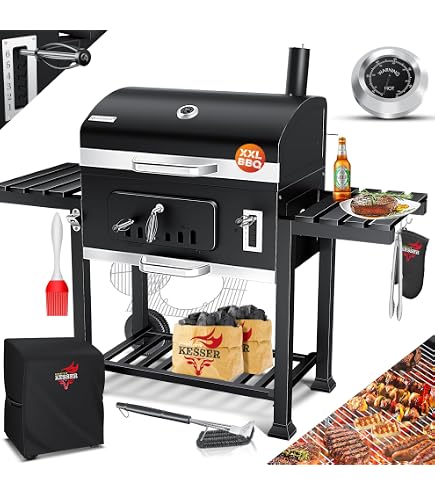 Bodum FYRKAT Picnic Charcoal Barbecue Black : Amazon.nl: Garden