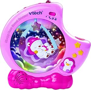 Vtech Baby Sleepy Bear Sweet Dreams Lumi Douce Nuit Rose Version Anglaise Vtech Baby Amazon Fr Luminaires Et Eclairage