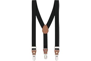 BomGuard Enfant Bretelles Garçons Filles – Taille du corps 90–125 cm – 2 à 7 ans