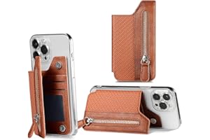 AIXIMA Porte Cartes pour Téléphone, Carte Adhésif pour Téléphone, Porte-Cartes adhésif Multifonctionnel,Porte-Cartes Support en Cuir Végan,Pochette Porte-Carte de téléphone Portable