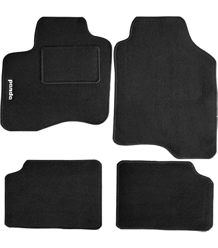 ASC Car Mats Compatible with Ford Ka 2 Series 3 Doors 2008-2016, Carpet, Non-Slip Edge, Rubber/PVC Heel Pad
