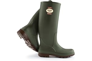 Bekina Litefield O4 Wanderstiefel Herren und Damen mit Einlegesohle für trockene & warme Füße, rutschfest, federleicht, isolierend bis - 20 Grad, Grün, verschiedene Größen