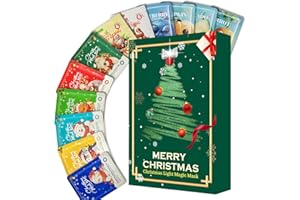 WAYMAYTECY 12 Cerotti Maschera Idratante, Maschere per Viso, Anti Wrinkle Lifting Mask, Idratante e Illuminante, Ridurre le Rughe e le Rughe del Viso, Maschera Per La Maggior Parte di Pelle