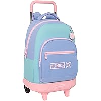 Safta CUORE – Large Backpack With Wheels, Compact, Removable
