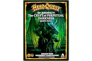 Hasbro Gaming Avalon Hill HeroQuest Joe Manganiello's The Crypt of Perpetual Darkness Quest Pack | À partir de 14 Ans | 2 à 5 Joueurs