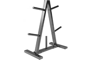 Cap Barbell Rastrelliera olimpica dell'albero del piatto, colori multipli