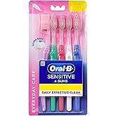 Oral-B Sensitive & Gums Toothbrushes, 5 Pieces