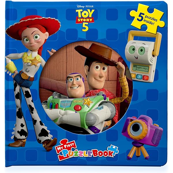 Disney / Pixar Toy Story 5 My Busy Books - Storybook, 10 figurines