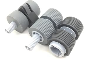 ‎OKLILI OKLILI 5SET X PA03338-K011 PA03576-K010 / PA03338-K010 Pick Roller + Bremse Roller Pickup Roller Kompatibel mit Fujitsu fi-6750s fi-6770 fi-6670 fi-6670A fi-6770A fi-5750C fi-5650C
