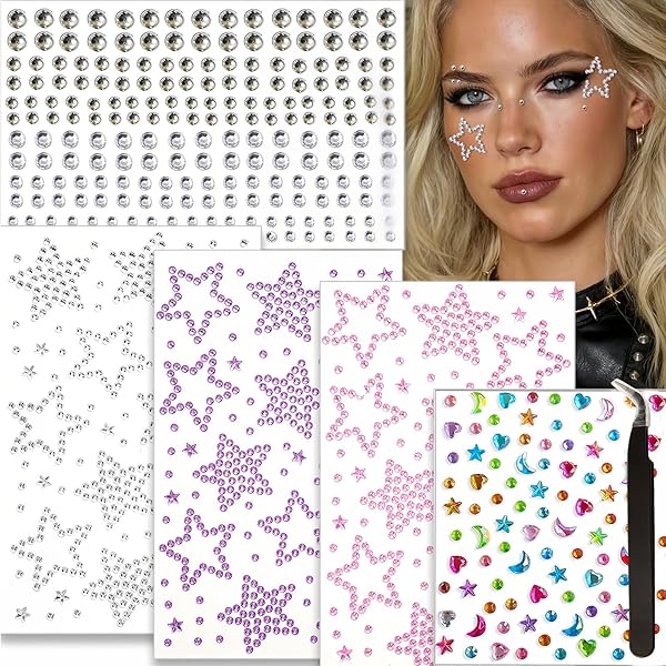Ketting sterren zilver - Star Copy & Print