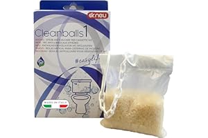 DR.NEU DR. NEU - Sfere Anticalcare per Cassetta WC Esterna e da Incasso Cleanballs, Previene Naturalmente Calcare e Incrostazioni, Facile Montaggio, Durata 6 Mesi - Pulizia Bagno Sicura per Fossa Biologica
