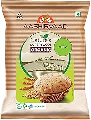 Aashirvaad Organic Atta, 5 kg, 100% Organic Whole Wheat Atta