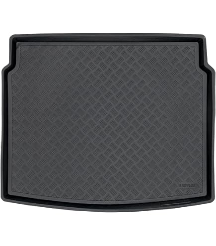 M MOTOS Beige rubberen kofferbakmatten voor Mazda CX-30 vanaf 2019 Maak uw reis comfortabeler met de antislipmat - all-weather bootmat, bescherming tegen vuil