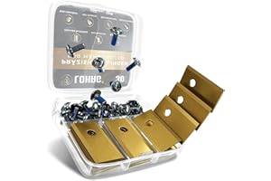 lohag® 30 Mähroboter Klingen für Worx Landroid - mit Titancarbid Legierung inkl. Schrauben Set - Ideales Mähroboter Zubehör - Rasenmäher Ersatzklingen