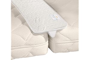 ‎PROCAVE PROCAVE Matratzenkeil mit AloeVera-Bezug 25 x 200 cm, EIN Matratzen Ritzenfüller verbindet Zwei Matratzen zu Einer großen Liege-Fläche, komfortable Liebesbrücke für erholsamen Schlaf, Made in Germany