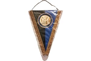 F.C.Internazionale GAGLIARDETTO Inter Ufficiale Official Grande Pennant Official cm. 25 X 36