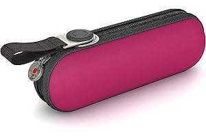 Knirps Taschenschirm X1 Uni – Der kleinste Regenschirm von Knirps – Leicht und kompakt –Windproof – Pink