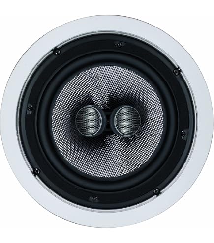 Haut-parleur De Plafond Klipsch SLM-5400-C Blanc - Profondeur 50 Mm - Tweeter Aluminium + Woofer 10,2 Cm