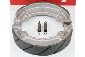 HI-CALIBER POWERSPORTS PARTS Quality WATER GROOVED REAR Brake Shoes and Springs for the Honda ATC 90 110 125M 185S 200 200M 200S 200E 200ES BIG RED, FL 250 Odyssey, ATC 250R, TRX 200SX, 200D Type II, 200L, TRX 90 ATVs