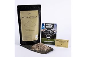 ‎NATURA URALIS Natura Uralis Sibirischer Gelber Tonflocken | 500g Natürlicher Gelber Ton, Pastell- bis Goldgelb – Erstaunlicher Knirschen, Befriedigende Erdige, Samtige und Feste Textur, ASMR-Erlebnis