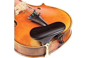 SAS Mentonnière en ébène pour violon Hauteur 35 mm