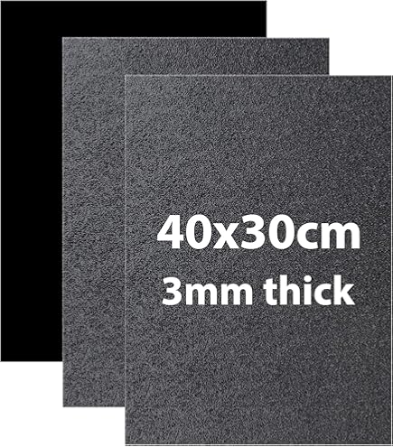 Lastra In Plastica ABS Nera: 1mm Spessore, 300x200mm, Qualità Top Per Fai-da-te E Modellismo - Foto 6