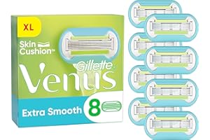 Gillette Venus Extra Smooth ostrza do golarek damskich, 8 zapasowych ostrzy do golarki damskiej